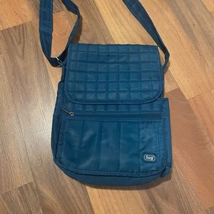 Lug crossbody purse
